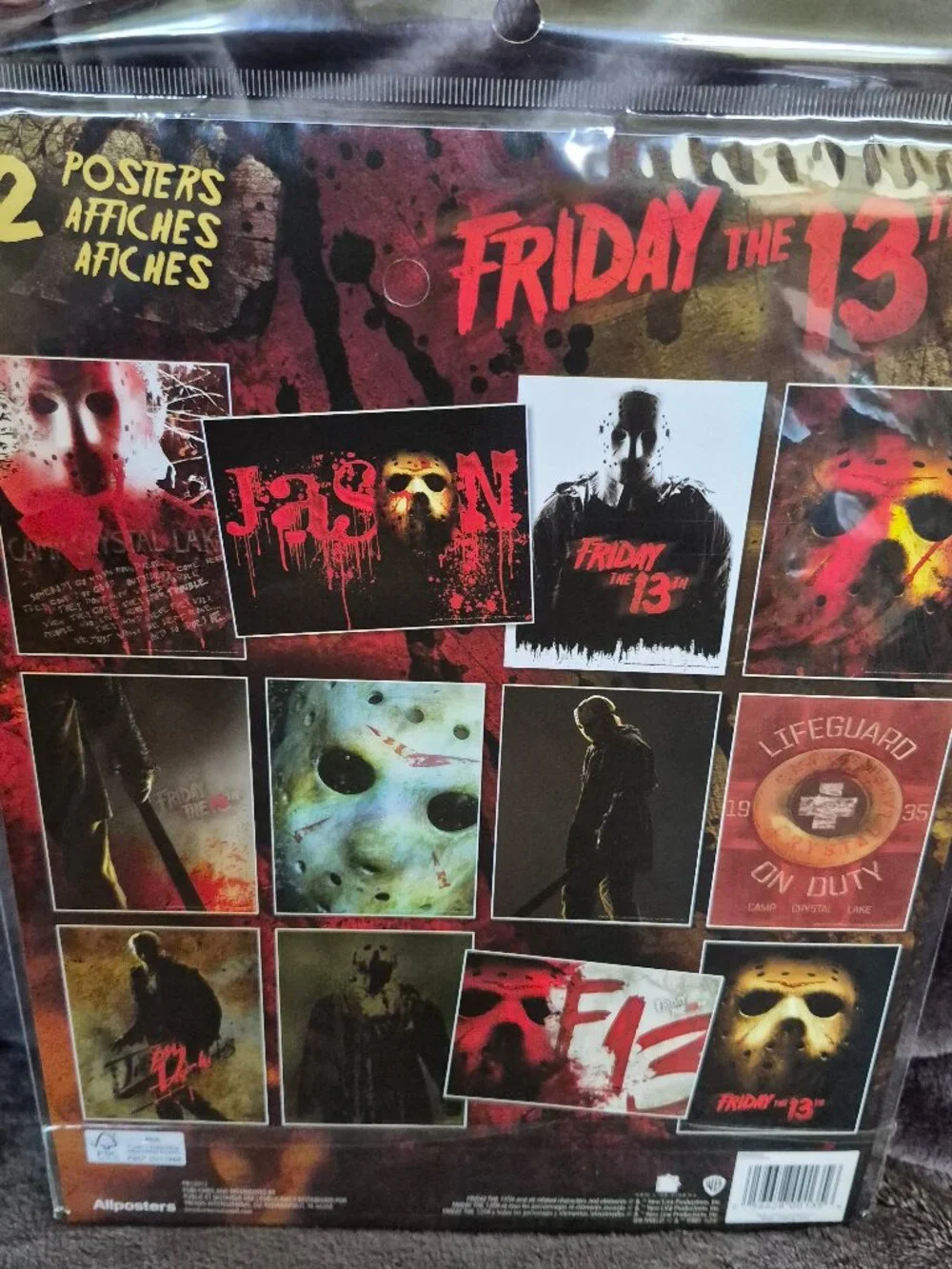 Friday the 13th 12-Poster Booklet (AllPosters, Trends International LLC)